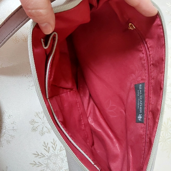 Real Leather Italy - Firenze crossbody purse - Picture 4 of 5